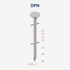 DPN krovni čavli spojeni žicom